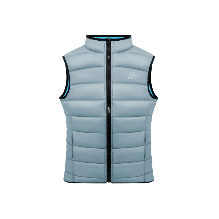 Жилет Сollar Vest жіночий, розмір S, сіро-блакитний