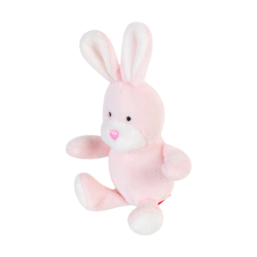 Іграшка для собак Заєць з пищалкою GiGwi Plush Friendz, плюш, 11 см