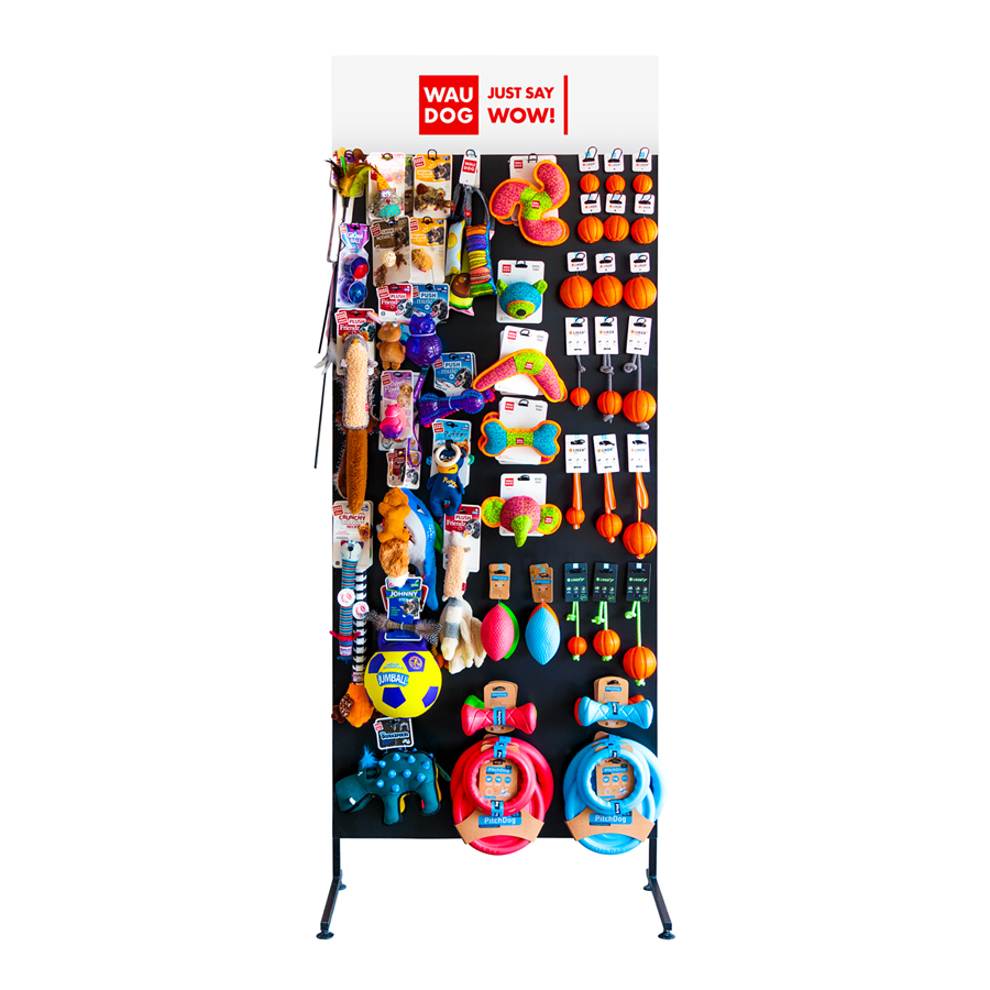 Універсальне торгове обладнання для іграшок WAUDOG, метал, 90x220x35 см
