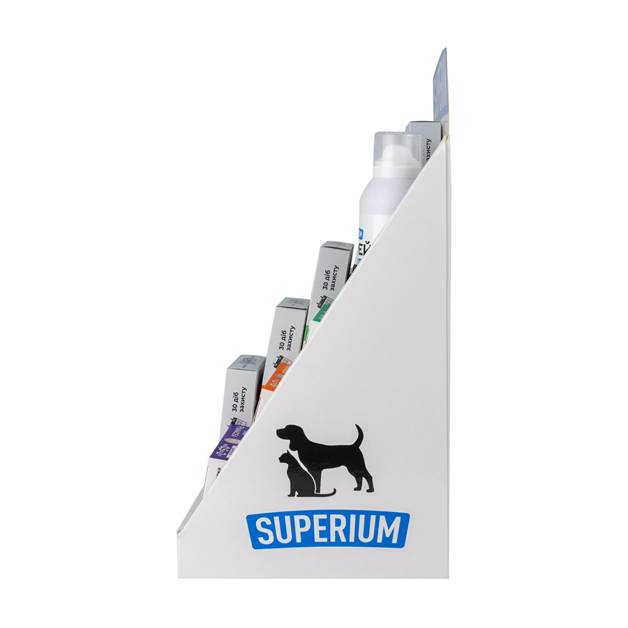 Дисплей SUPERIUM, картон, 28х38х19 см