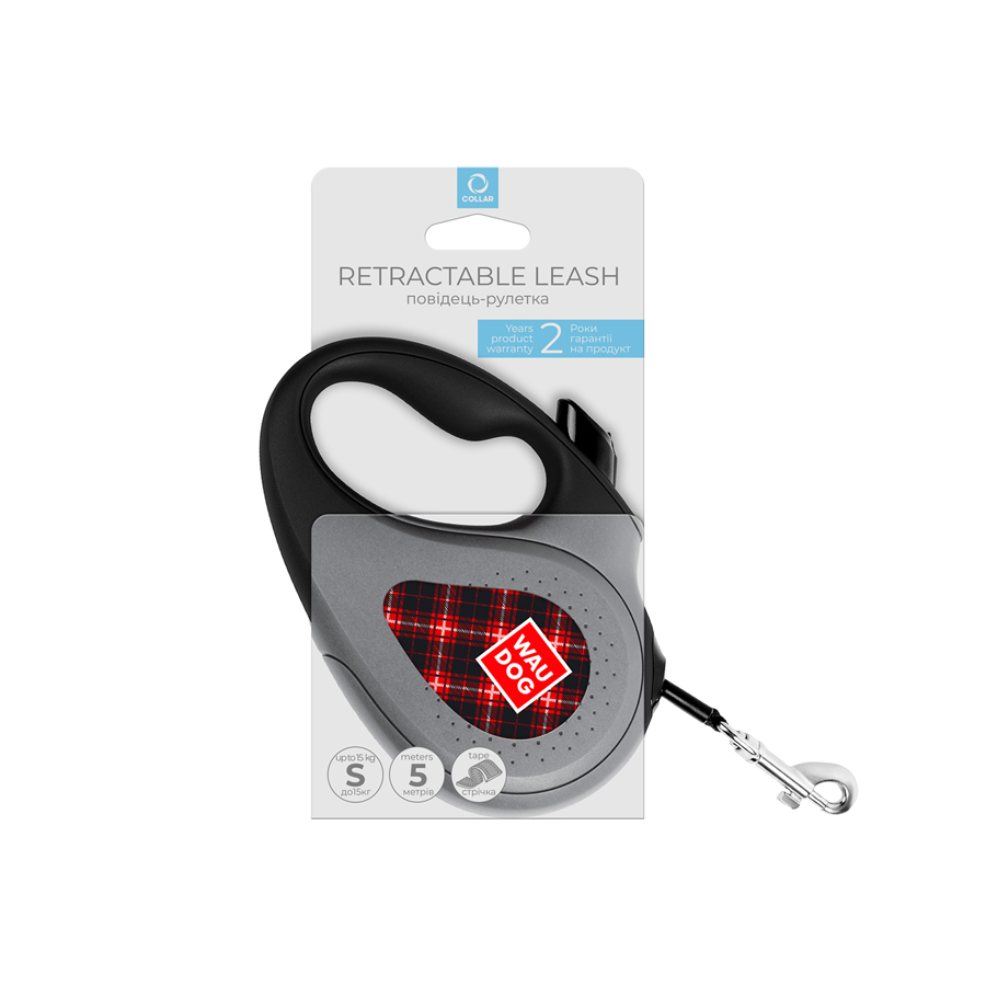 Повідець-рулетка для собак WAUDOG R-leash, малюнок 