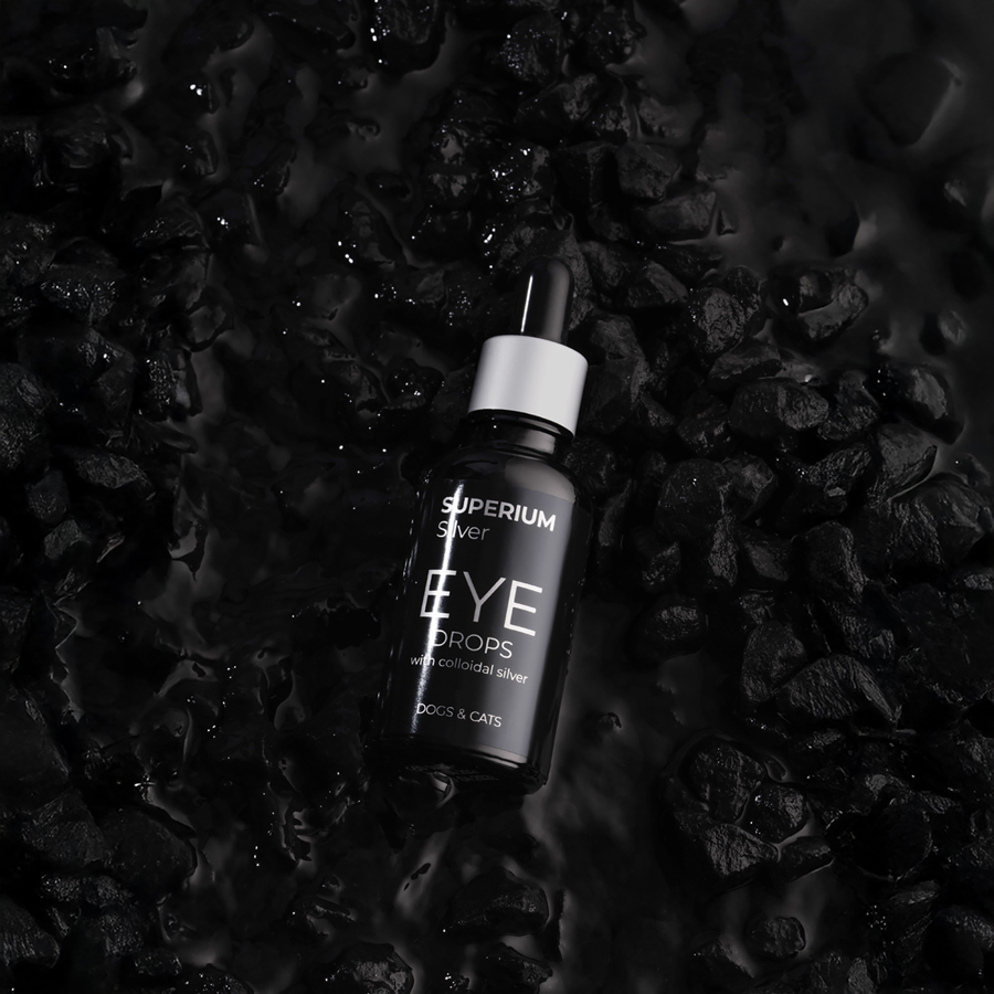 СУПЕРІУМ Сільвер краплі очні з колоїдним сріблом для котів та собак, 30 мл