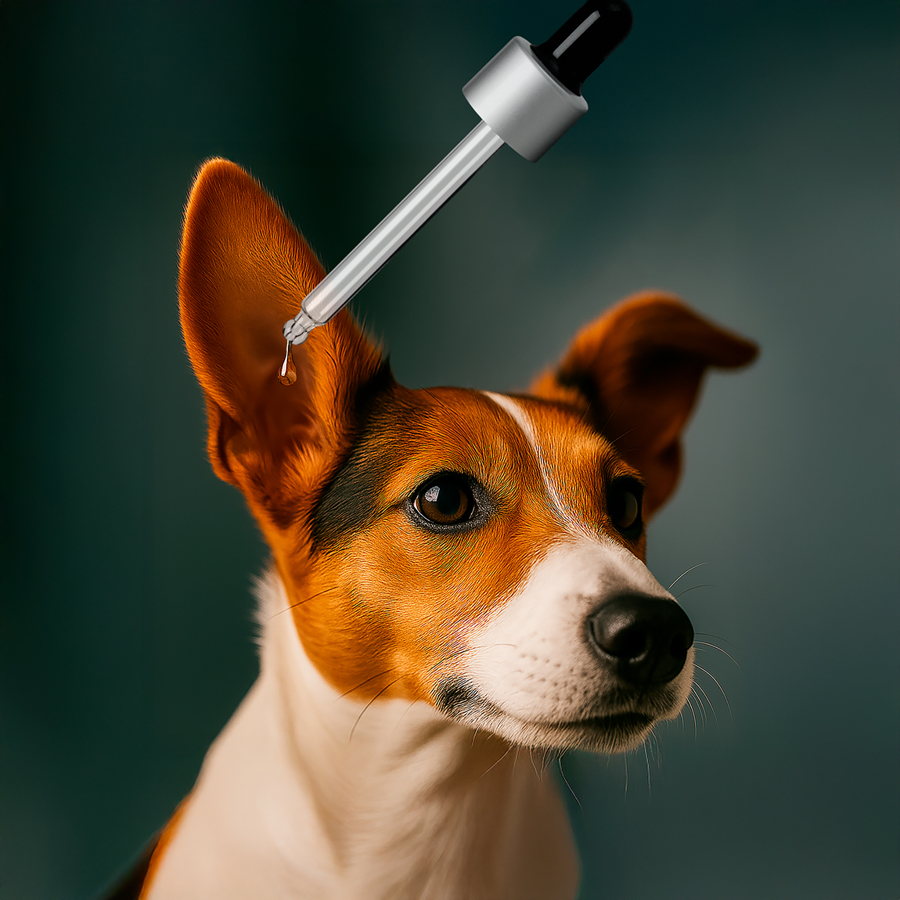 СУПЕРІУМ Сільвер краплі вушні з колоїдним сріблом для котів та собак, 30 мл