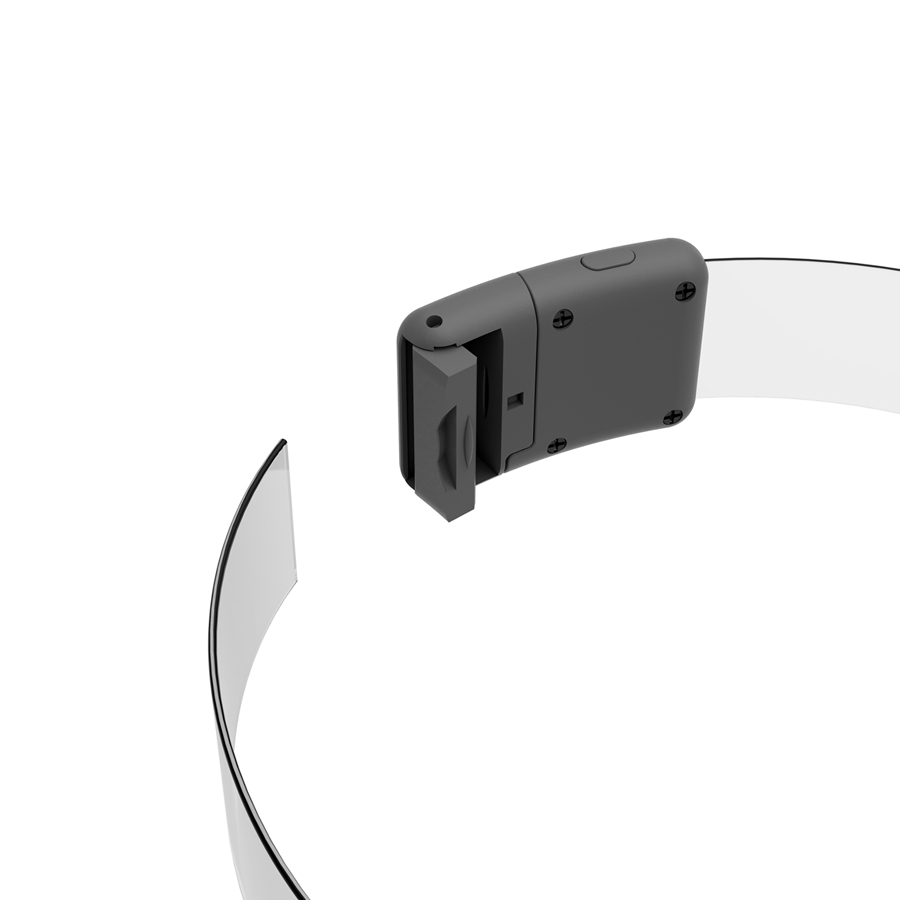 Нашийник для собак з підсвічуванням WAUDOG LED, RGB, Type-C, регульований, Ш 25 мм, Дов 60 см