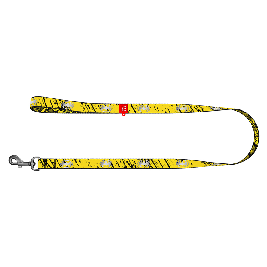 Повідець для собак нейлоновий WAUDOG Nylon, світловідбивний, малюнок 