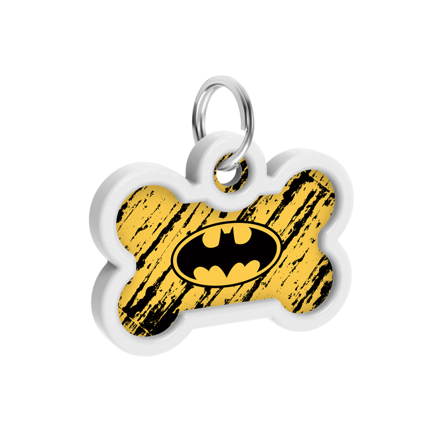 Адресник для собак і котів металевий WAUDOG Smart ID з QR паспортом, малюнок 