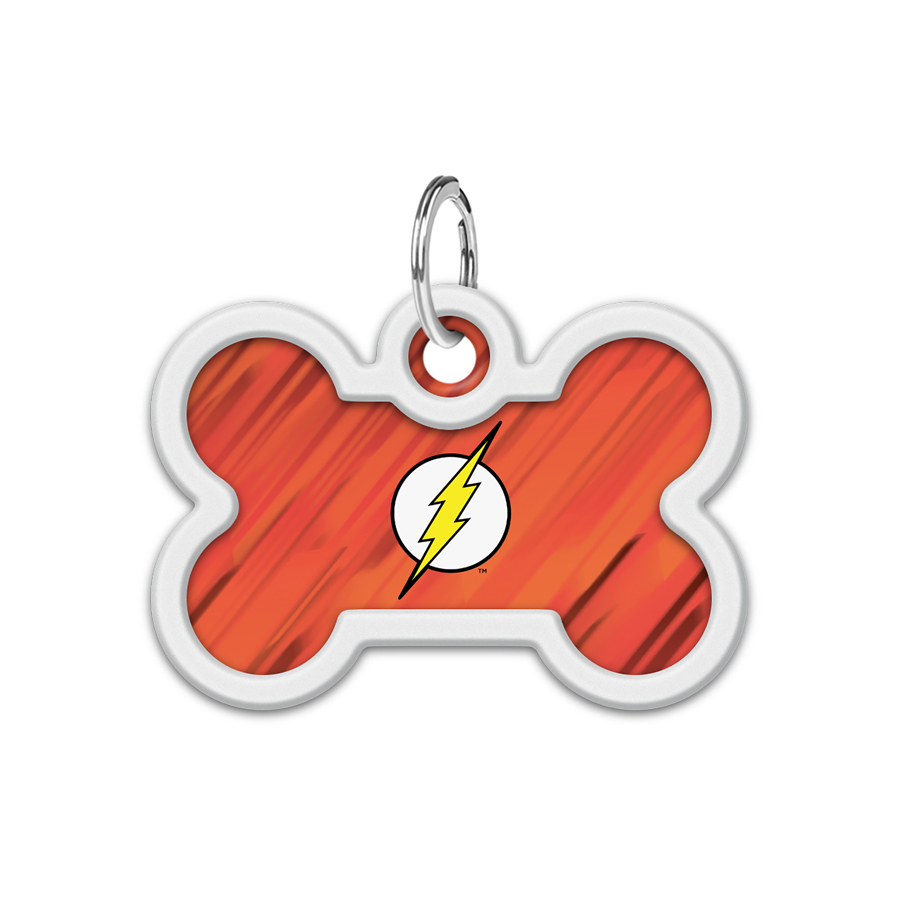 Адресник для собак і котів металевий WAUDOG Smart ID з QR паспортом, малюнок 