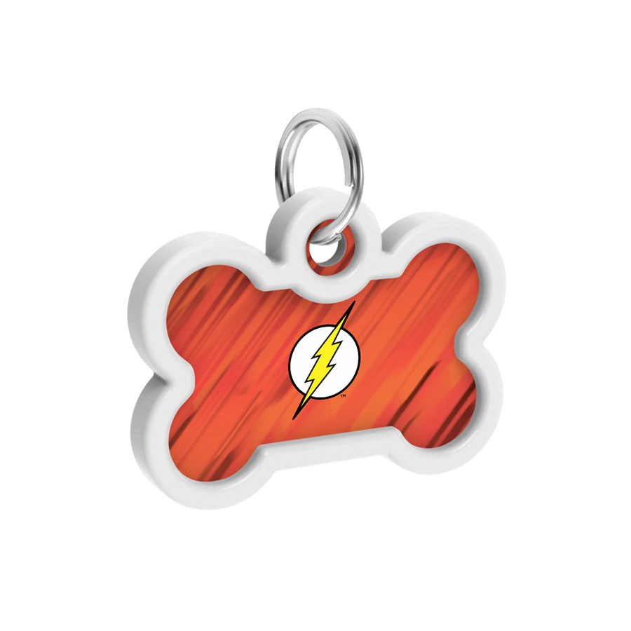 Адресник для собак і котів металевий WAUDOG Smart ID з QR паспортом, малюнок 