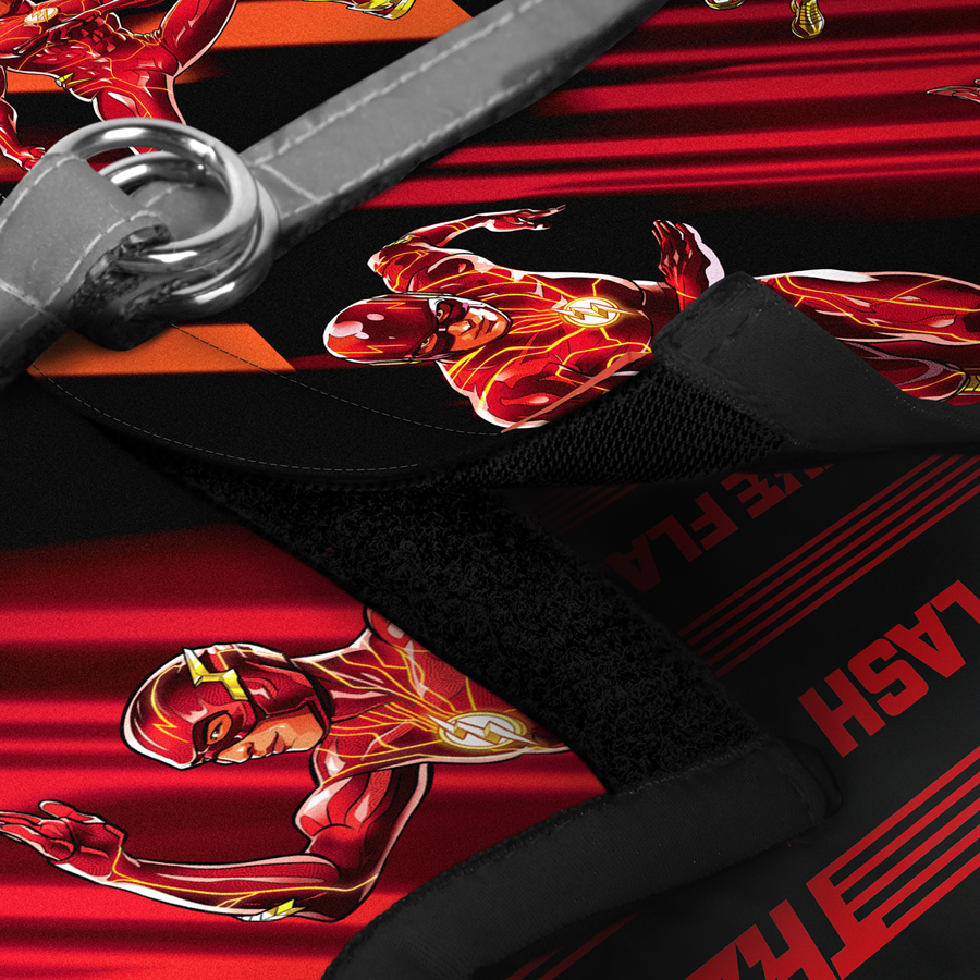 Шлея для собак м'яка WAUDOG Clothes з QR паспортом, малюнок 