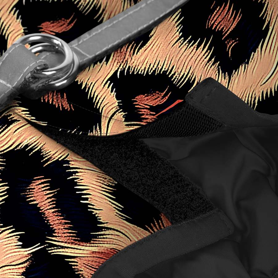 Шлея для собак м'яка WAUDOG Clothes з QR паспортом, малюнок 