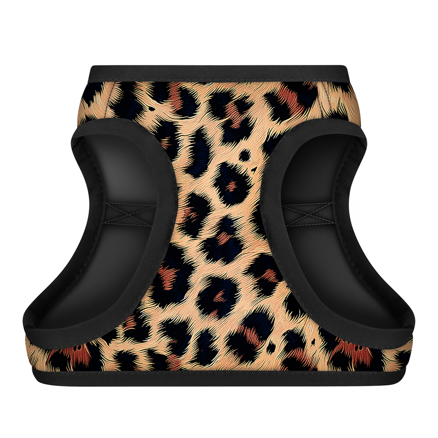 Шлея для собак м'яка WAUDOG Clothes з QR паспортом, малюнок 