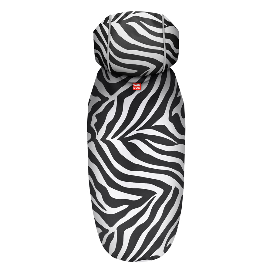 Дощовик-накидка з капюшоном для собак WAUDOG Clothes, малюнок 