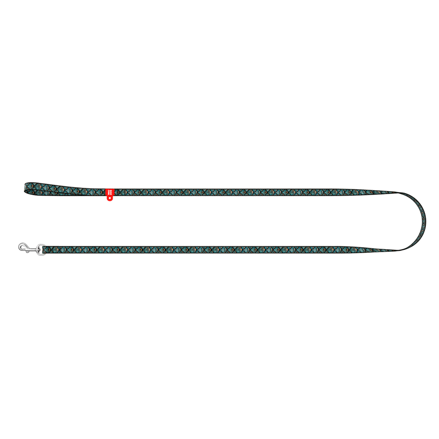 Повідець для котів та дрібних порід собак нейлоновий WAUDOG Nylon, малюнок 