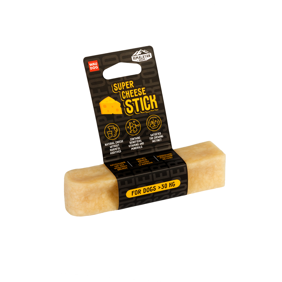 Ласощі для собак WAUDOG Superfood Сирна паличка, L, 95 г