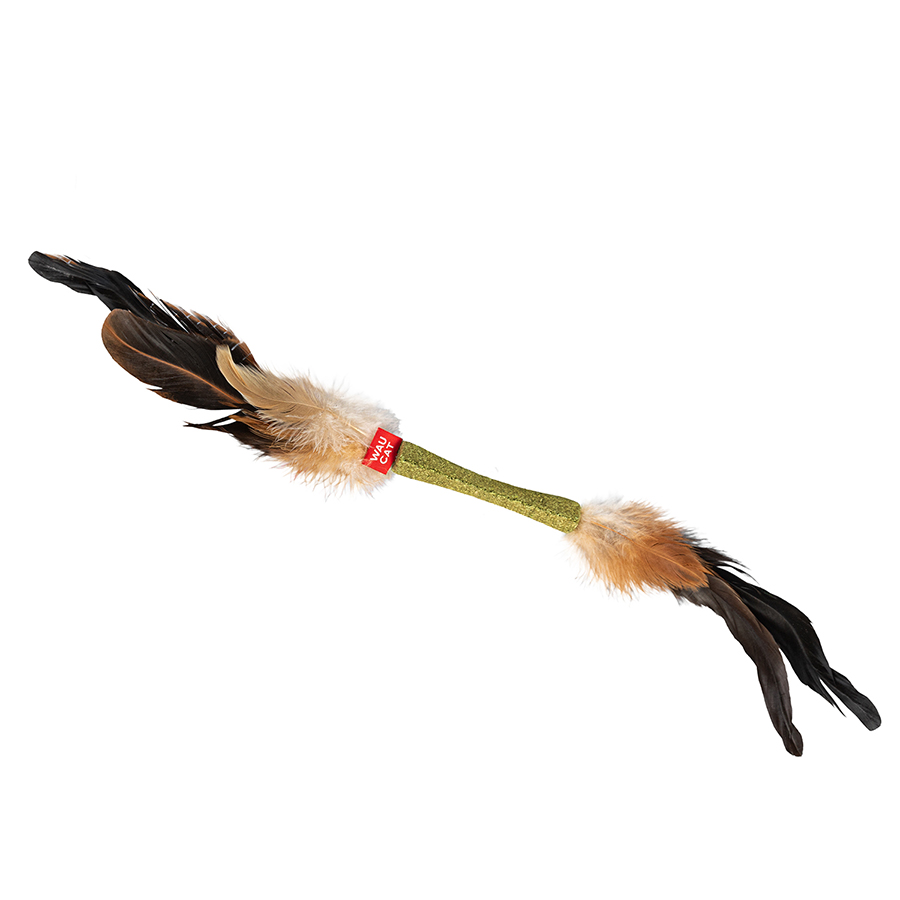 Іграшка для котів WAUCAT Fun Natural Паличка, 40 см