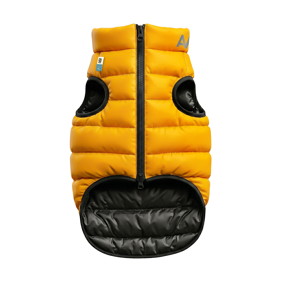 Курточка для собак AiryVest двостороння, M47, A 44-47, B 69-72, C 41-44, жовто-чорна