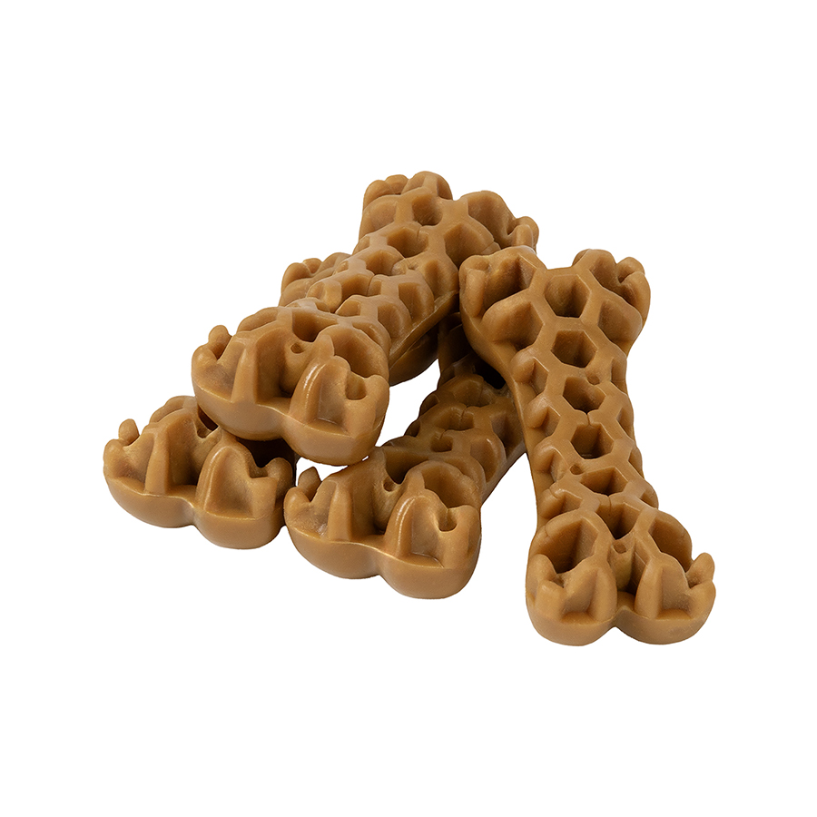 Ласощі для собак WAUDOG Treats Dental Кістка для чистки зубів з м’ятою та прополісом, 112 г